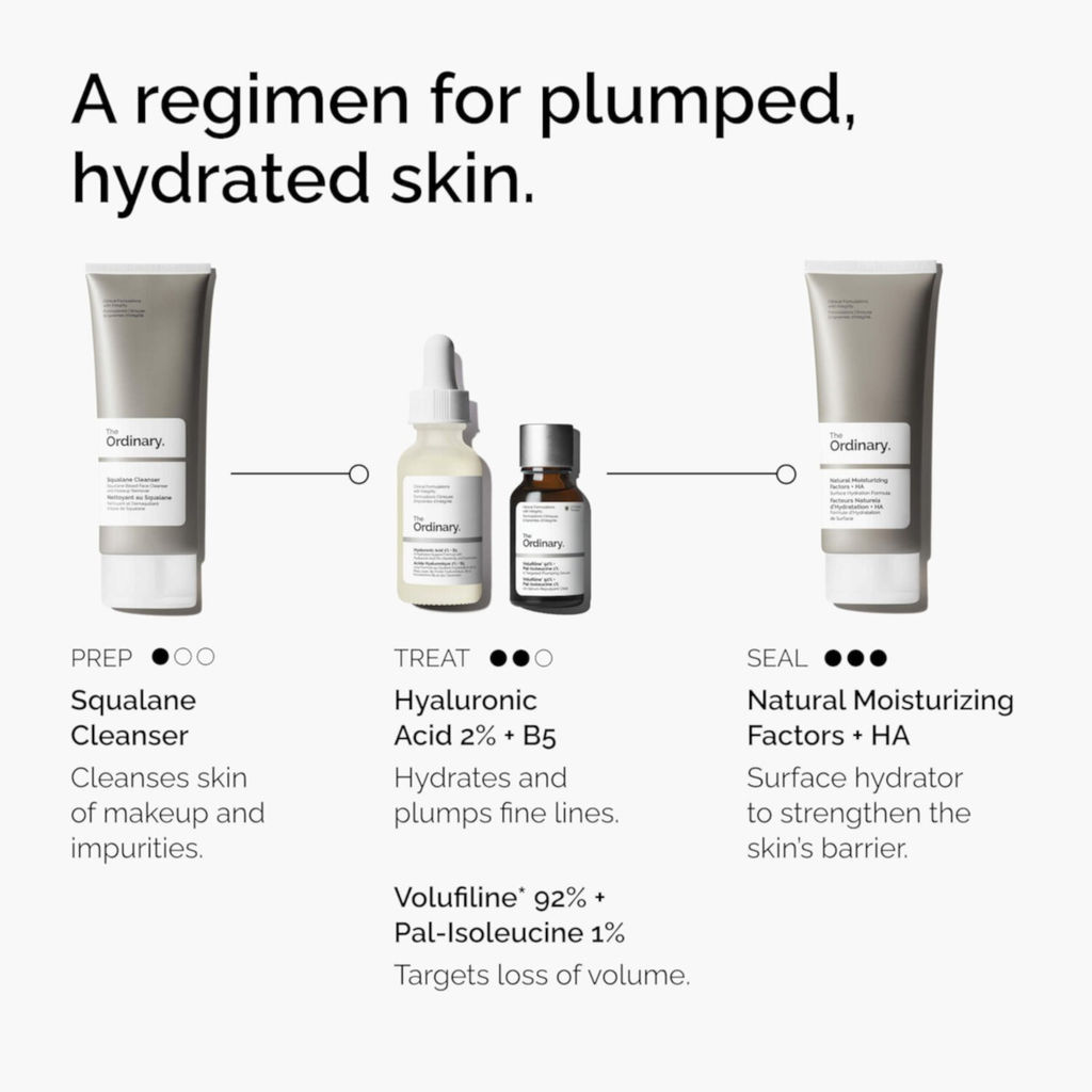 Уплотняющая сыворотка The Ordinary Volufiline 92% + Pal-Isoleucine 1%