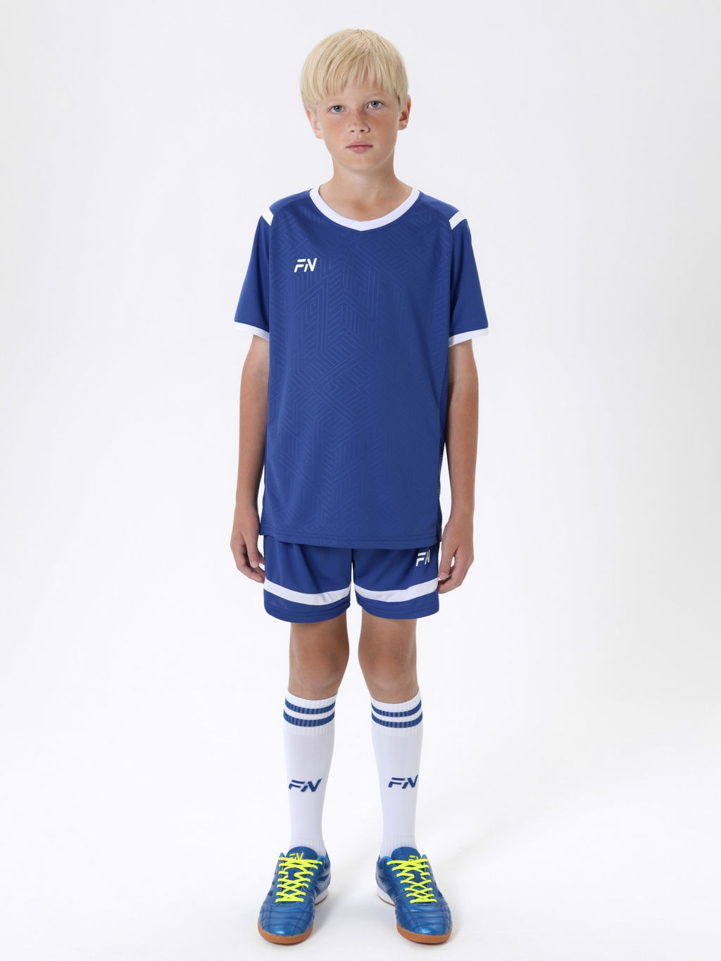 Детская футбольная форма FN Spirit Kid (Blue/White)