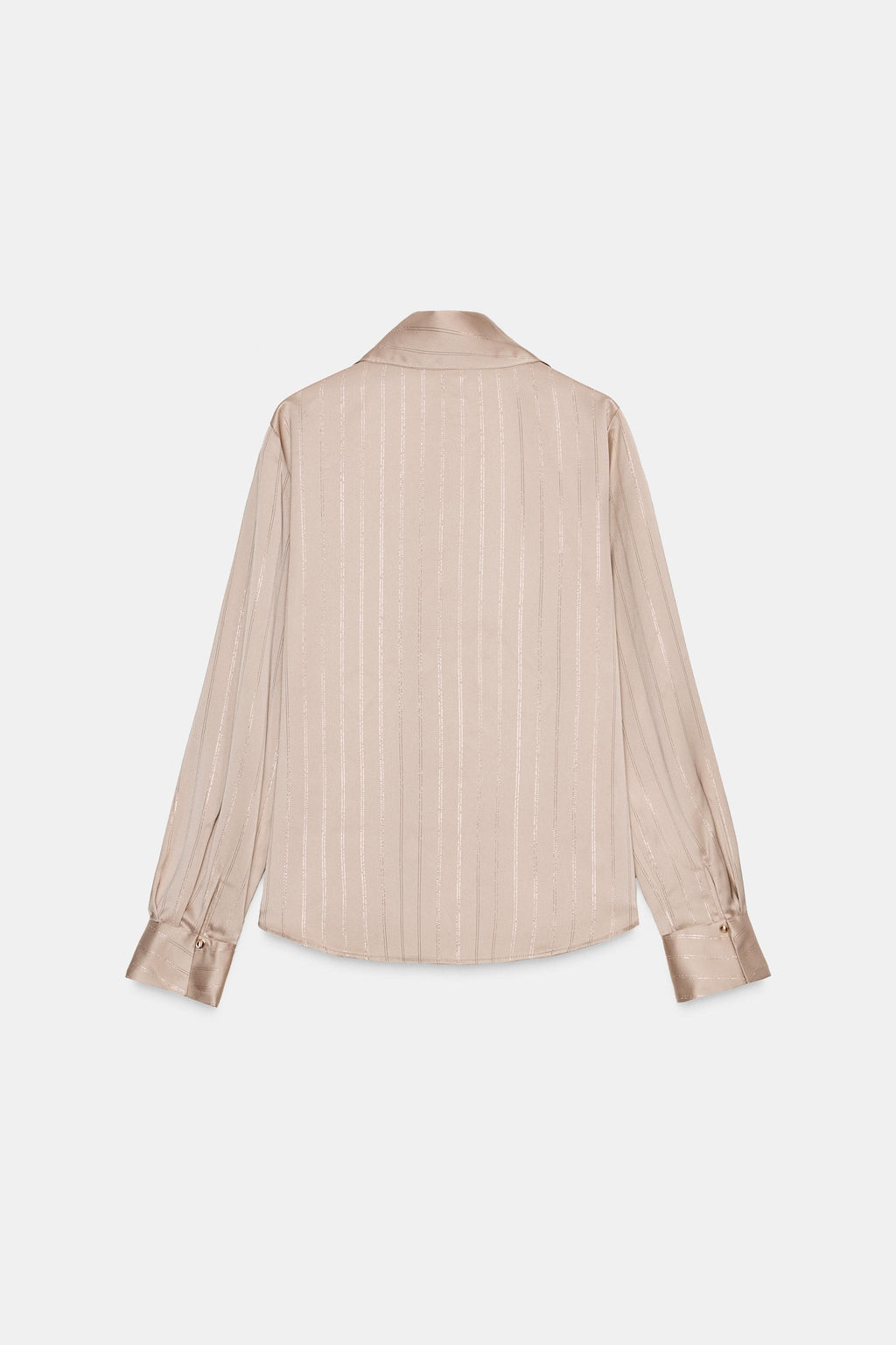 METALLIC THREAD APPLIQU_ BLOUSE - Zara фото 7