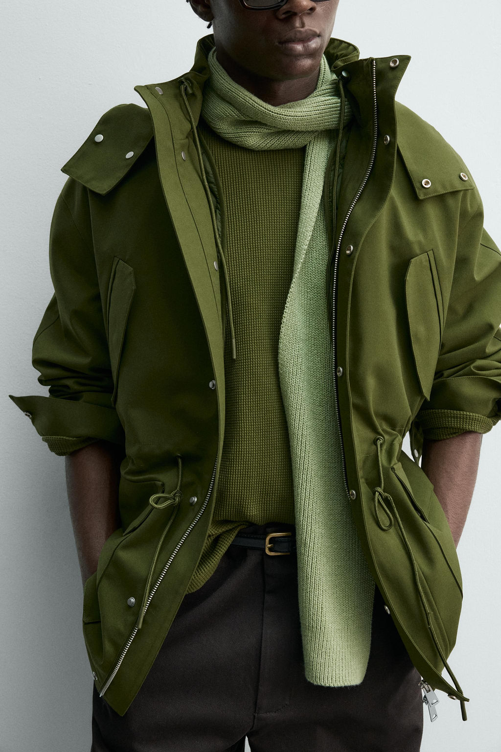 TECHNICAL PARKA WITH DETACHABLE WAISTCOAT - Zara фото 5