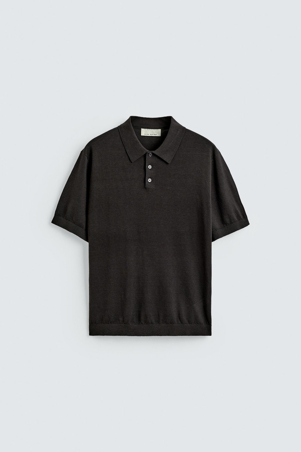 POLO PUNTO C??AMO - ALGOD?N / Marr?n