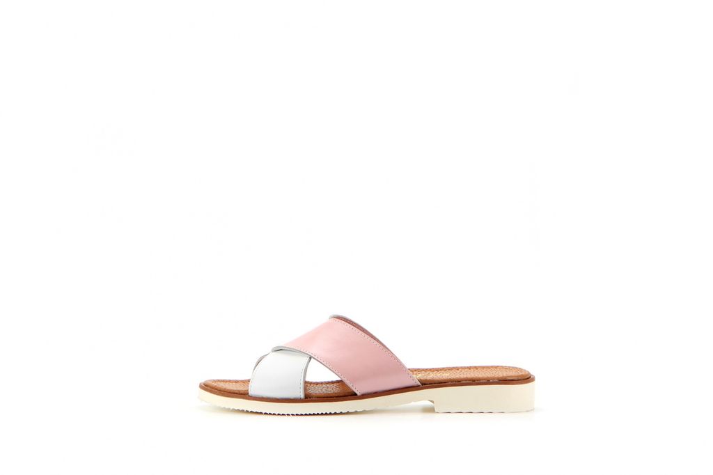 Босоножки EDART 1010.110w.pink-white