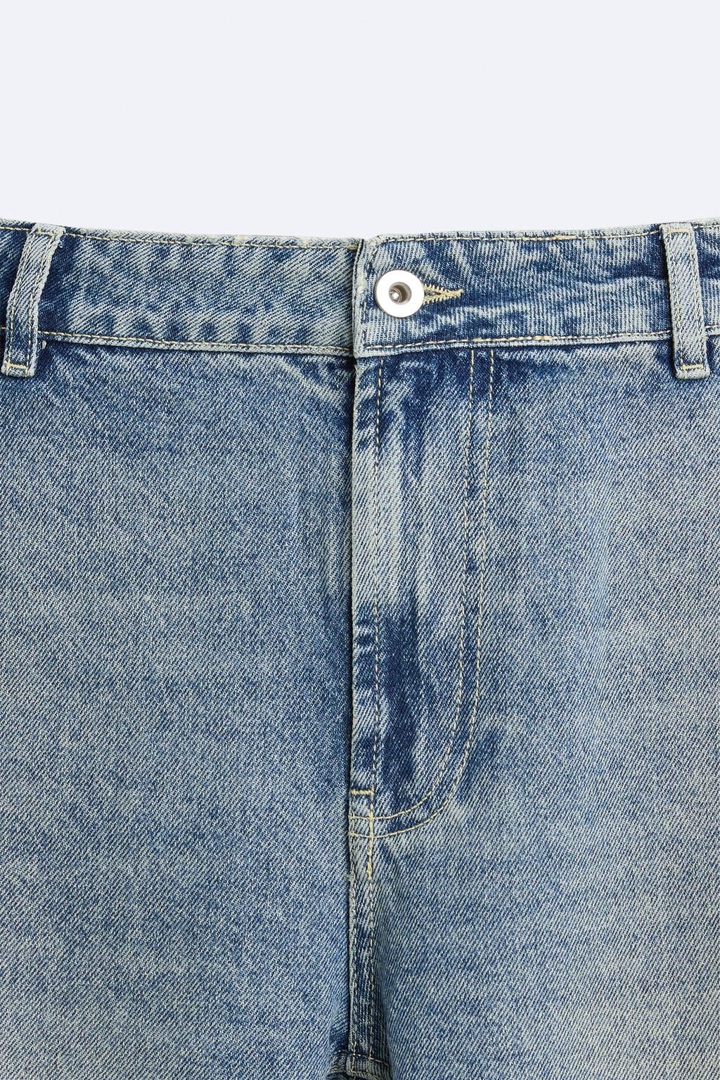 FLARED JEANS WITH ZIPS - Zara фото 9