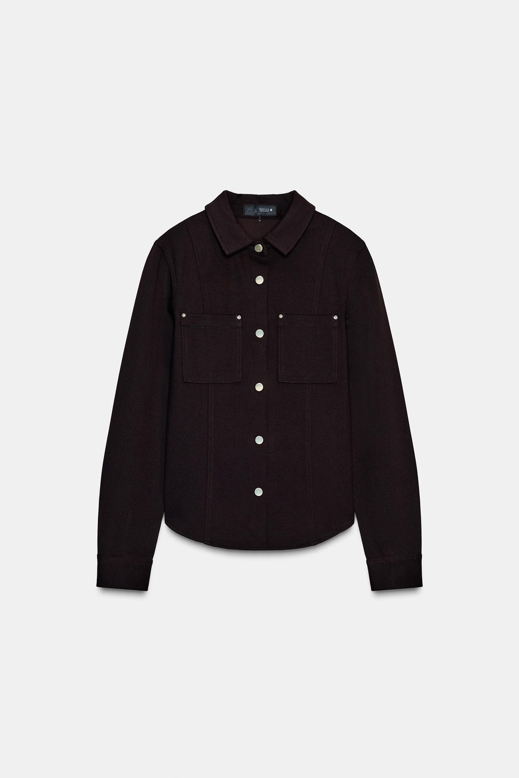 TAILORED CREPE SHIRT - Zara фото 5