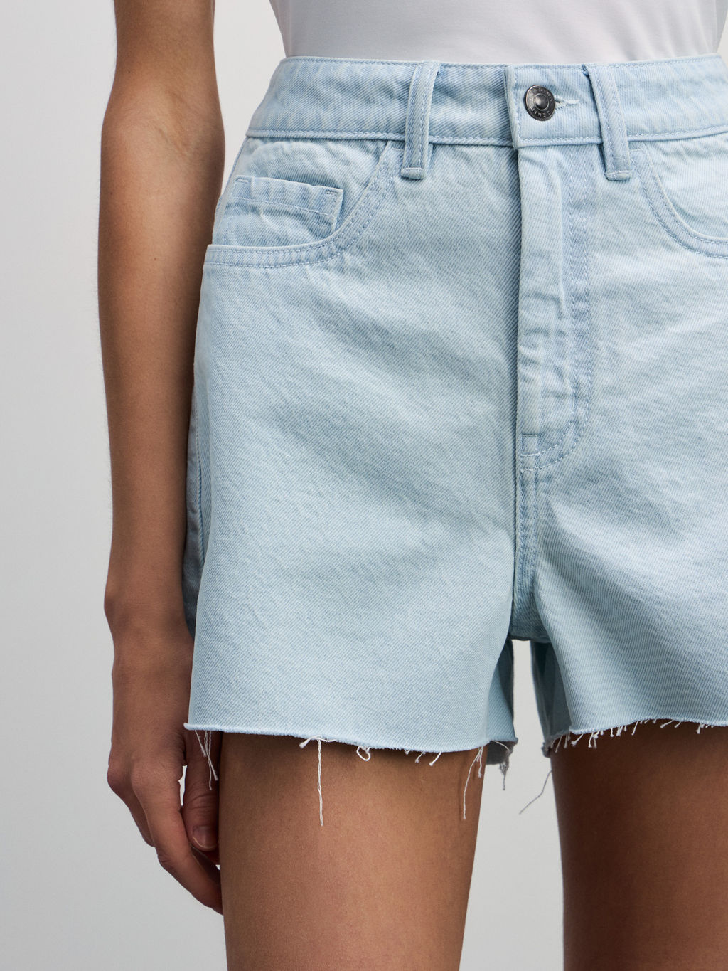 Джинсовые шорты mom fit / Zarina  фото 6