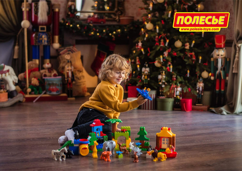 Конструктор Макси - Зоопарк (138 элементов) (в коробке) - Полесье фото 7