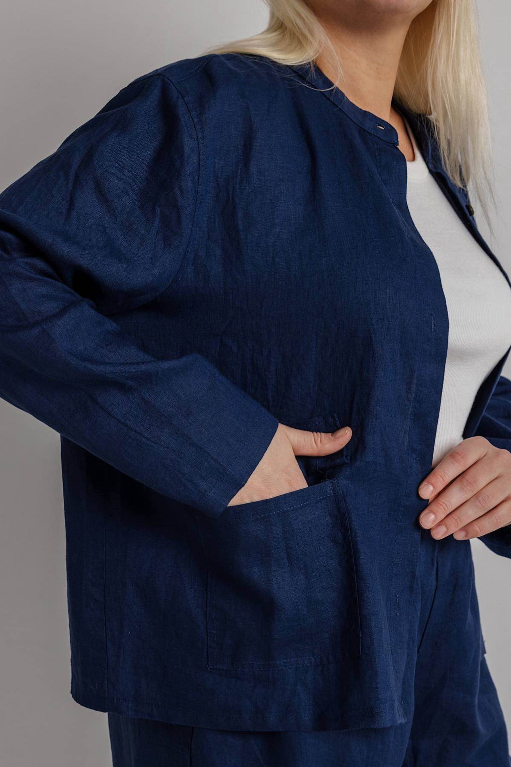 Жакет женский Ж91028/02/Синий