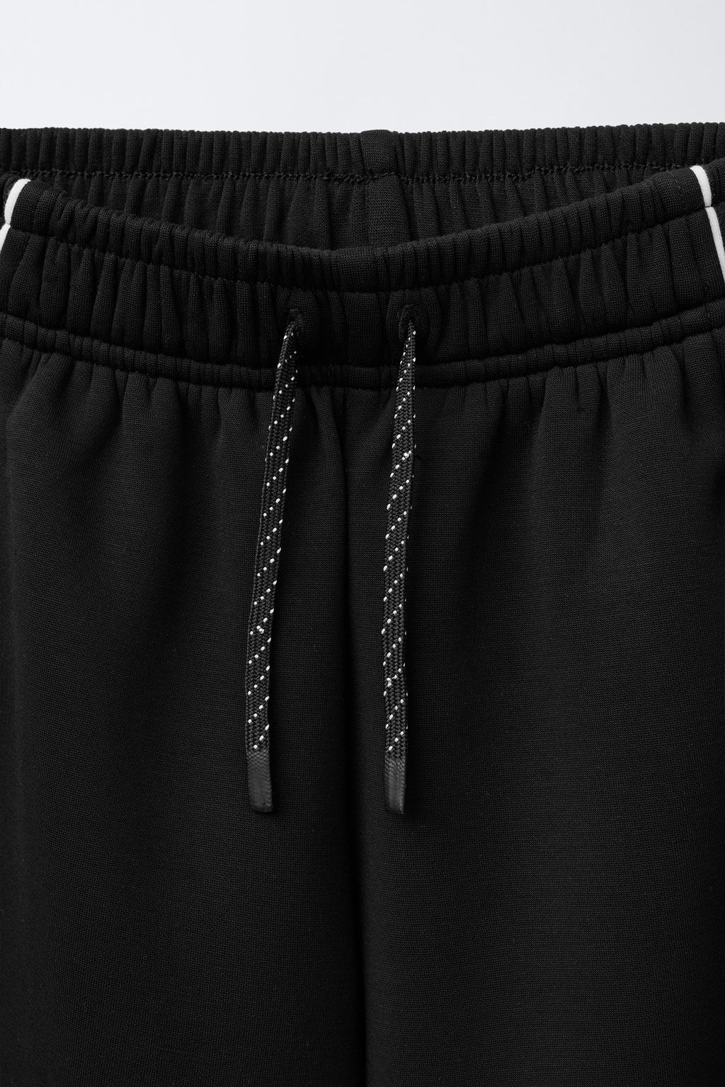 TROUSERS WITH MODAL AND CONTRASTING TRIM - Zara фото 3