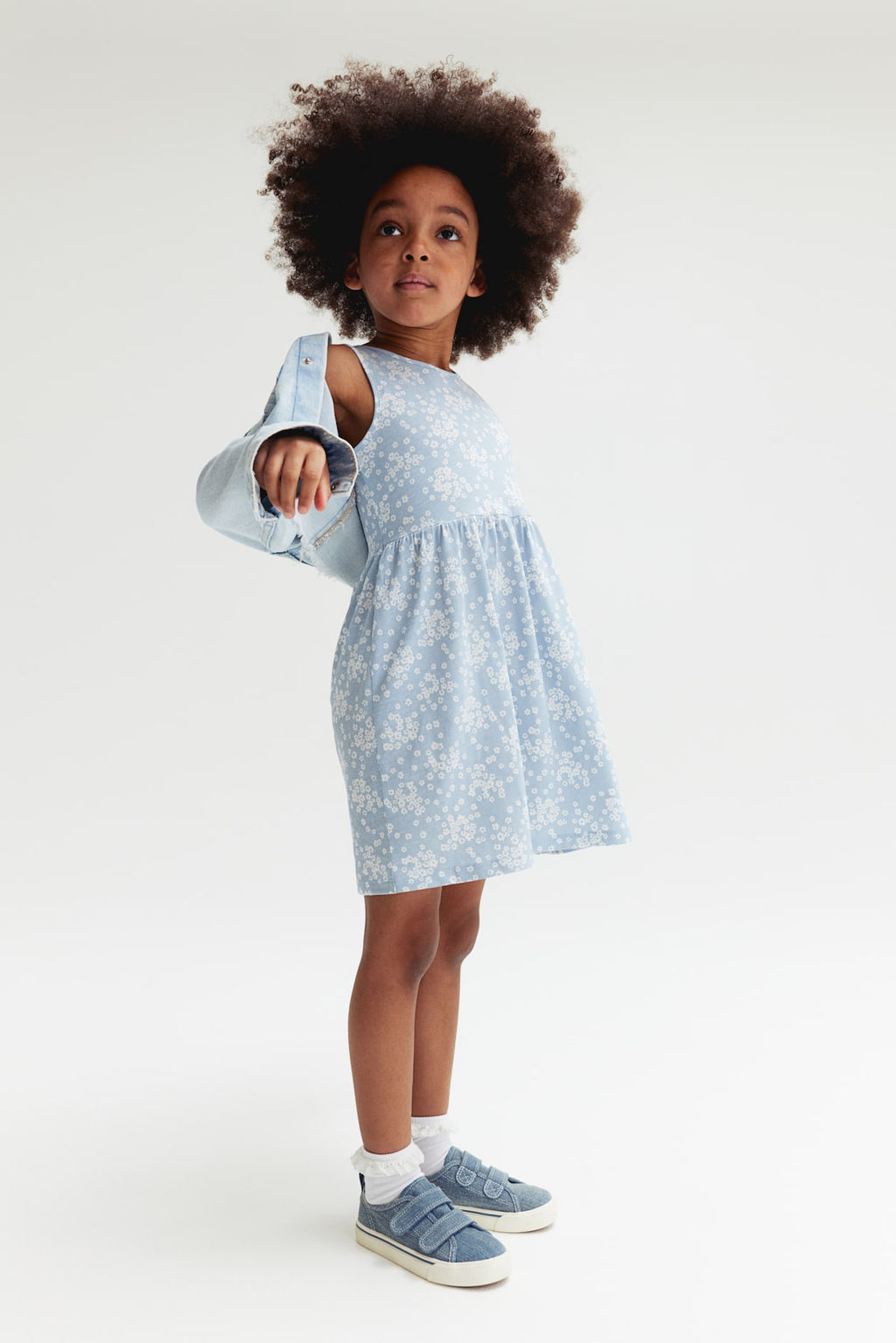 Vestido estampado de algodon - H&m фото 2