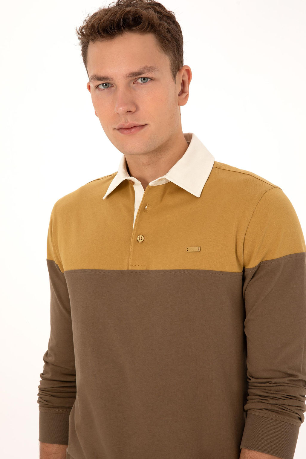 Erkek Hardal Sweatshirt - U.s. polo assn фото 2