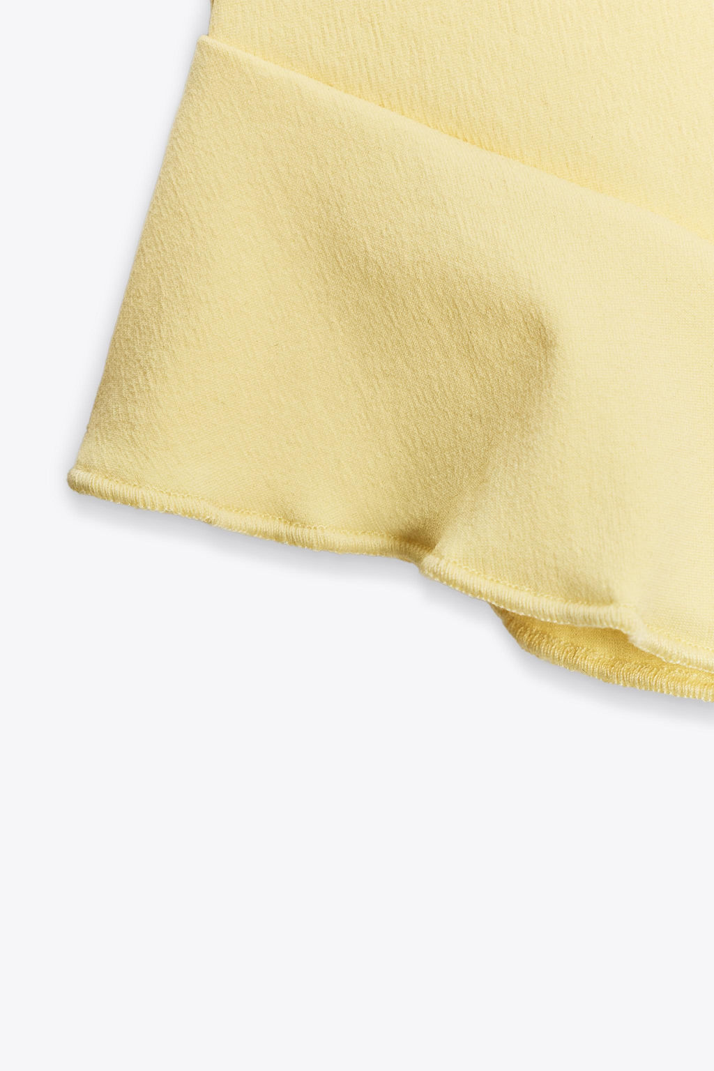 TEXTURED RUFFLE TOP - Zara фото 9