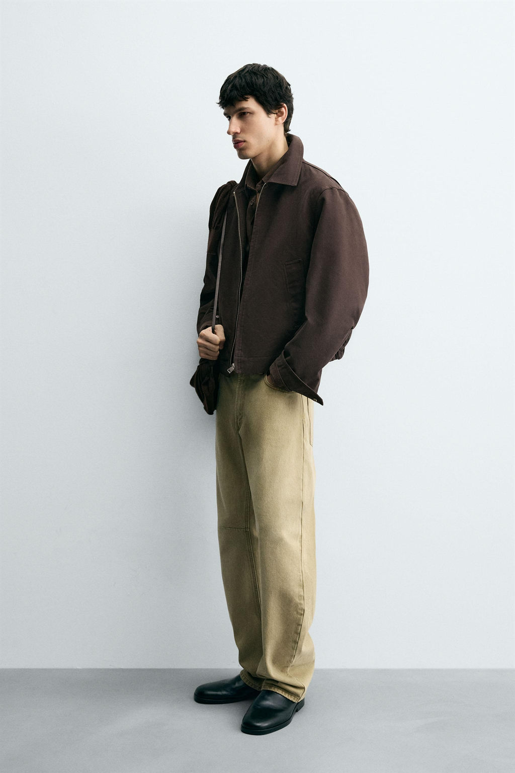 CROPPED FIT JACKET - Zara фото 4