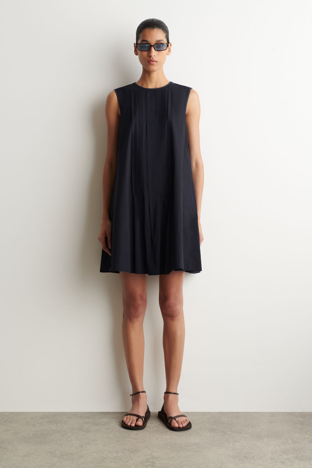 VESTIDO CORTO COMBINADO DETALLE PLIEGUES - H&m фото 3