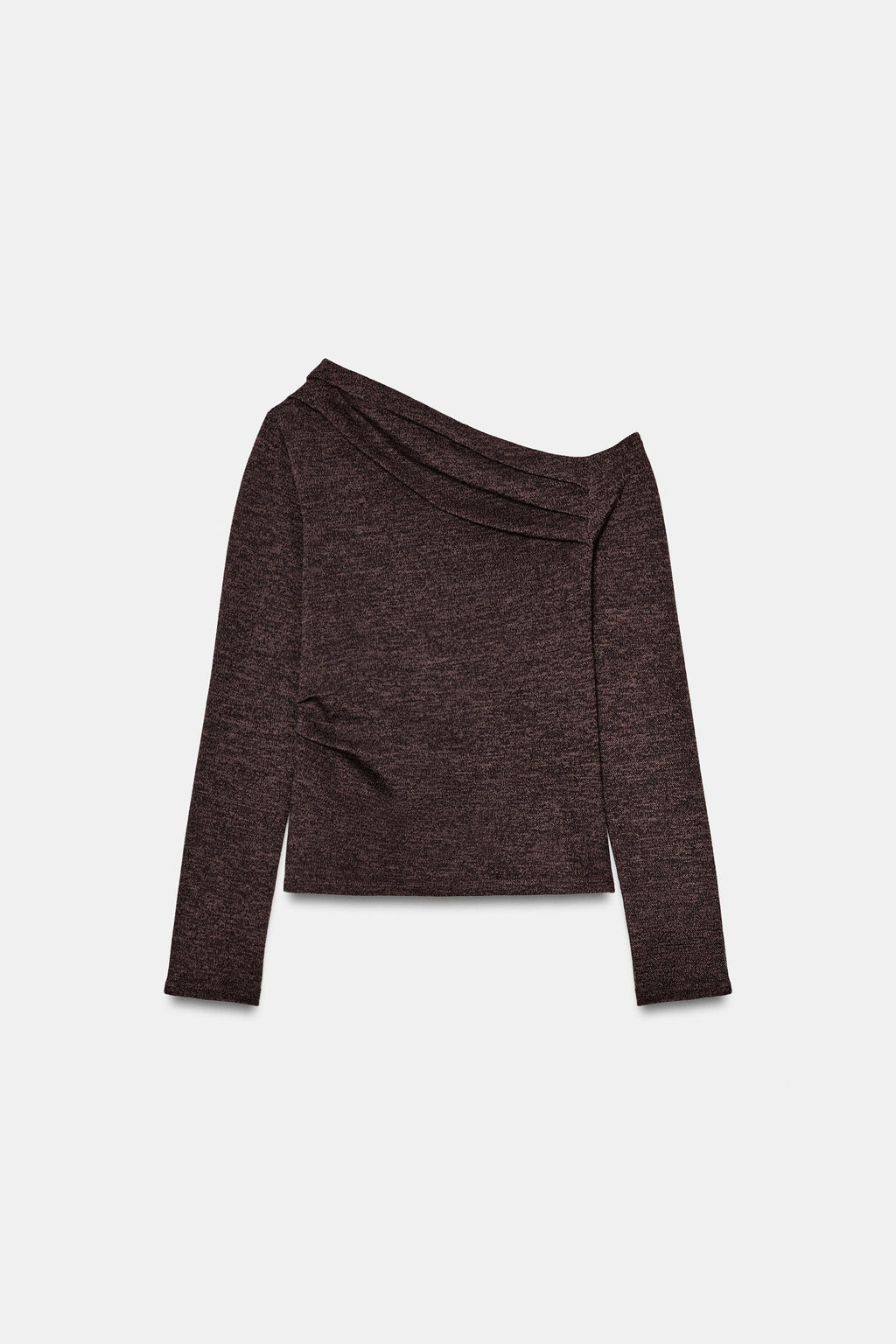 ASYMMETRIC PIQU_ TOP - Zara фото 7