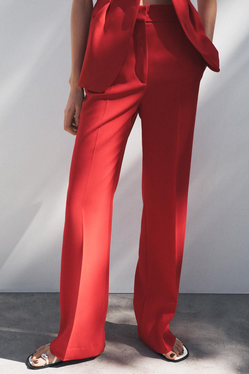 ZW COLLECTION FLARED TROUSERS - Zara фото 2