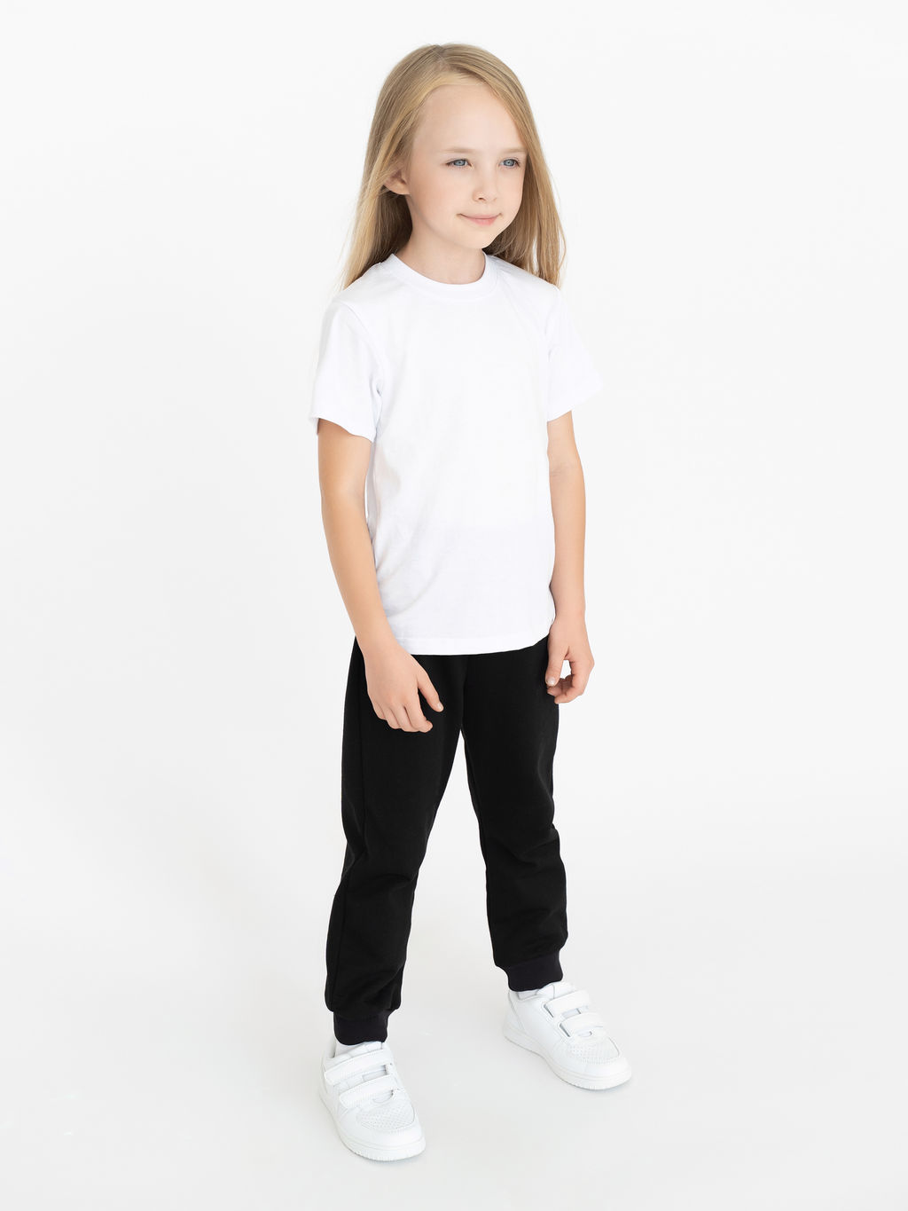 Брюки детские черные 455/1 (110, 60)