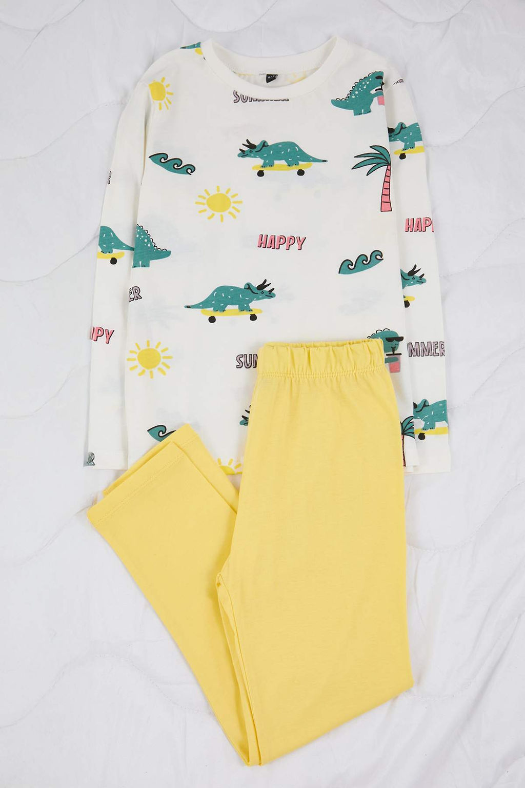 Cok Renkli Bask?l? 4lu Orme Erkek Cocuk Pijama Tak?m? TKDAW26PT00016 - Trendyolmilla фото 4