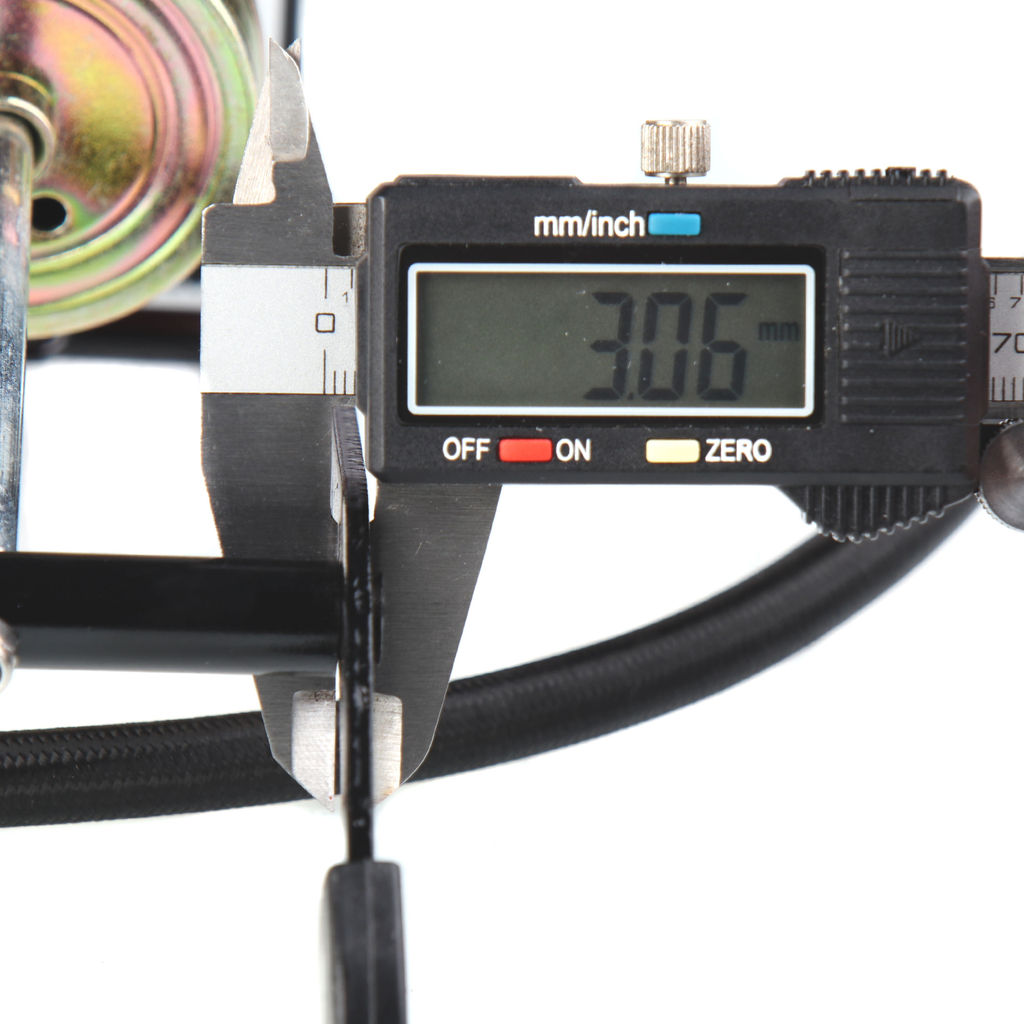 Насос ножной с манометром COMIRON FUJIN 2, стальной корпус, два поршня 55*110мм., вес 1,2 кг. /уп 10/ - Галеонтрейд фото 21