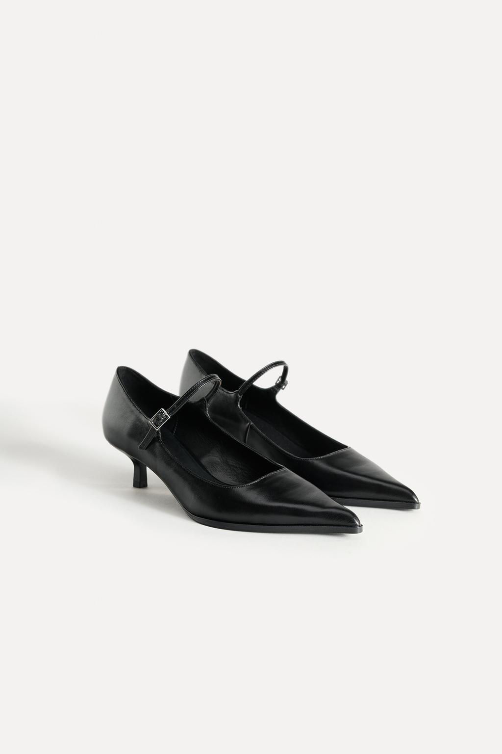 LEATHER POINTED SHOES 50TH ANNIVERSARY - Zara фото 3