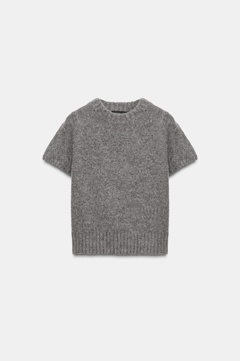 SHORT SLEEVE WOOL TOP - Zara фото 6