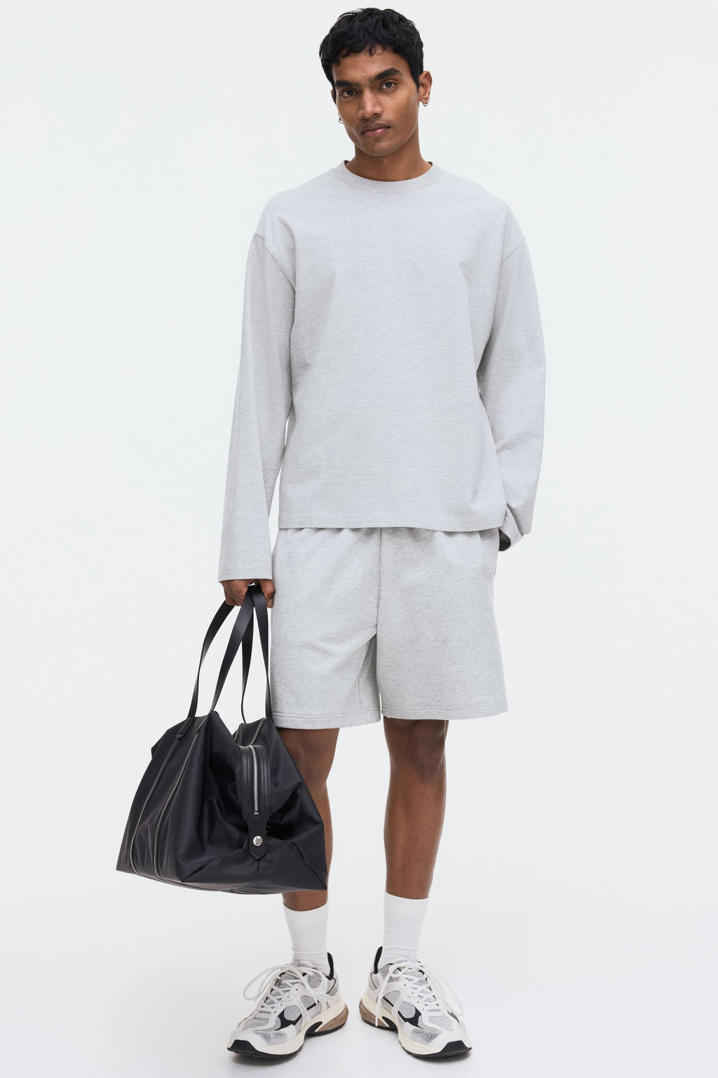 Pantal?n corto en sudadera Regular Fit - H&m фото 6