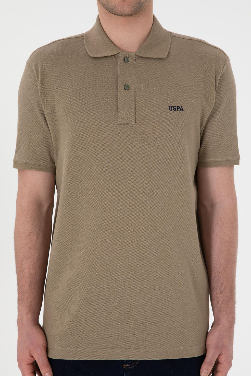 Erkek Regular Fit Polo Yaka Haki Basic Ti__rt Sepette S_rpriz _ndirim - U.s. polo assn фото 7