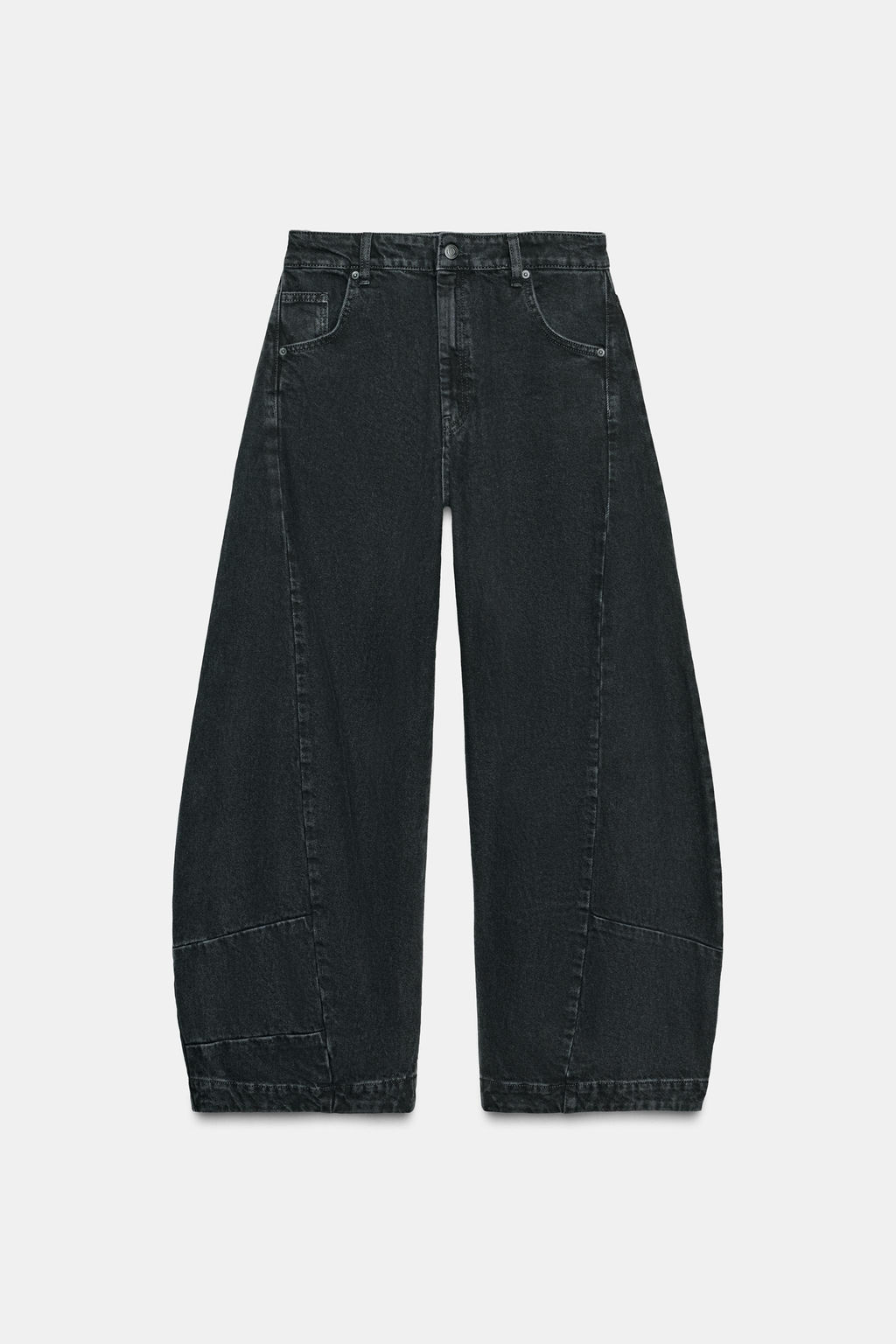 ZW COLLECTION LOW-RISE BALLOON JEANS - Zara фото 7