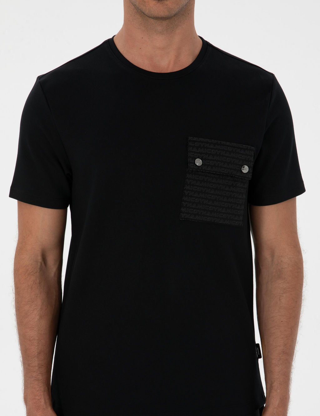 Siyah Regular Fit Ti__rt