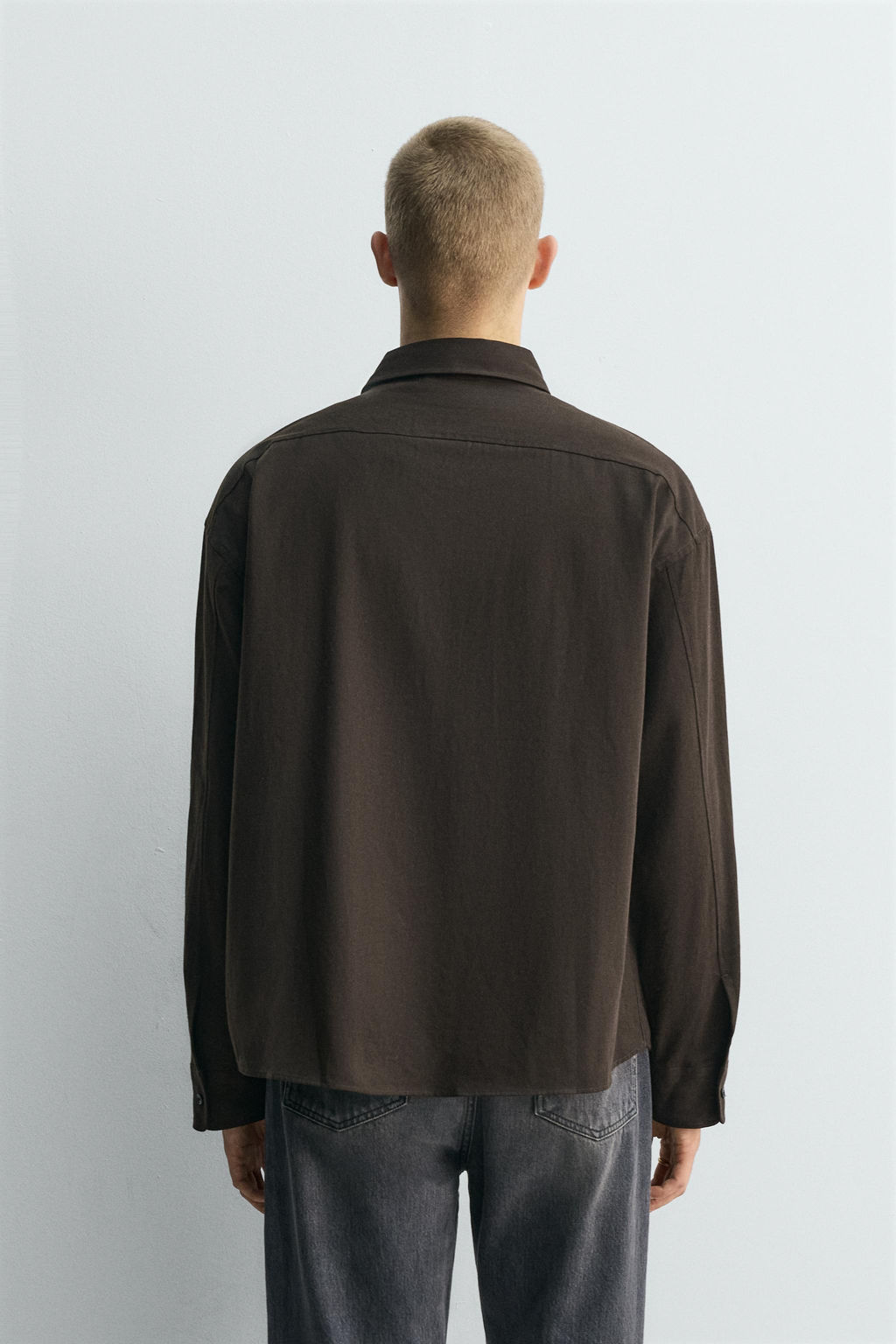 LIMITED EDITION FLOWING RELAXED FIT SHIRT - Zara фото 3