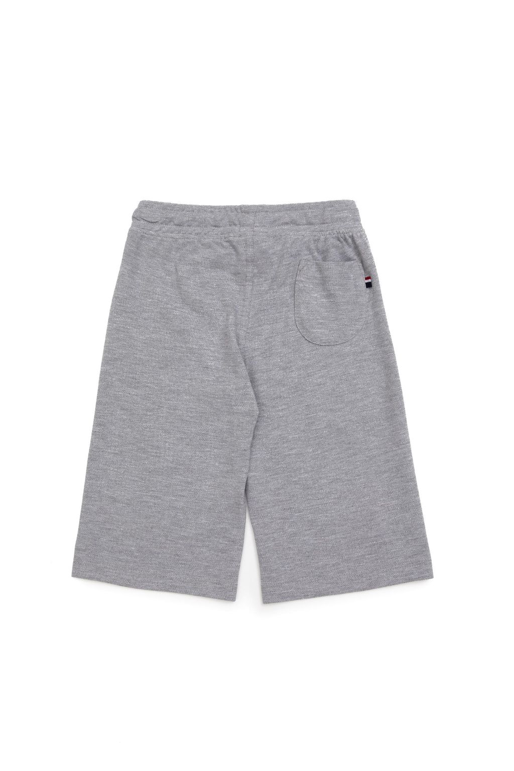 Шорты вязаные U. S. Polo Assn для мальчика серые меланжевые из хлопка - U.s. polo assn фото 3