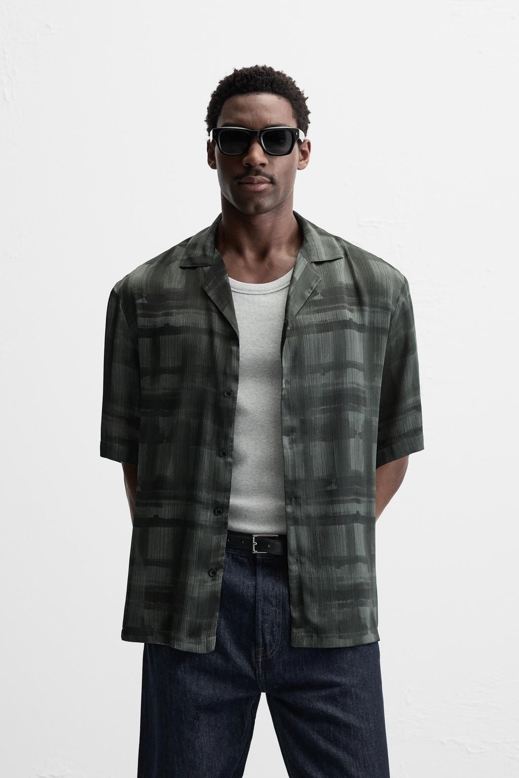 ABSTRACT PRINT SHIRT - Zara фото 2