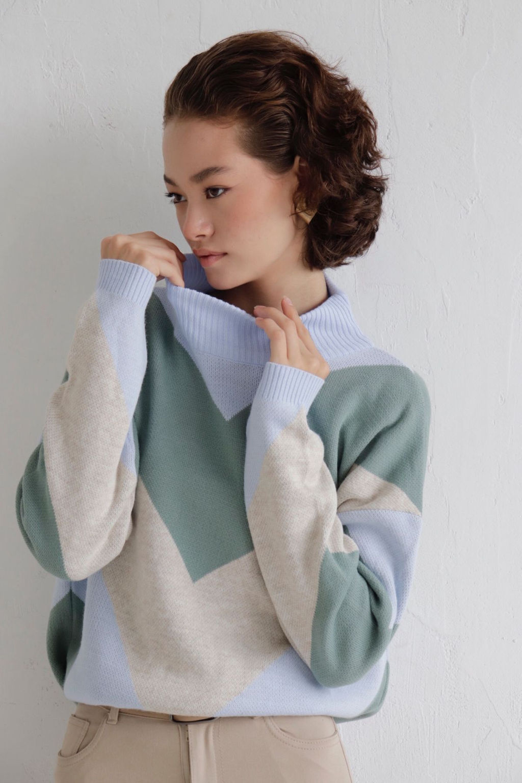 10344 Свитер мятно-голубой - Martichelli фото 13