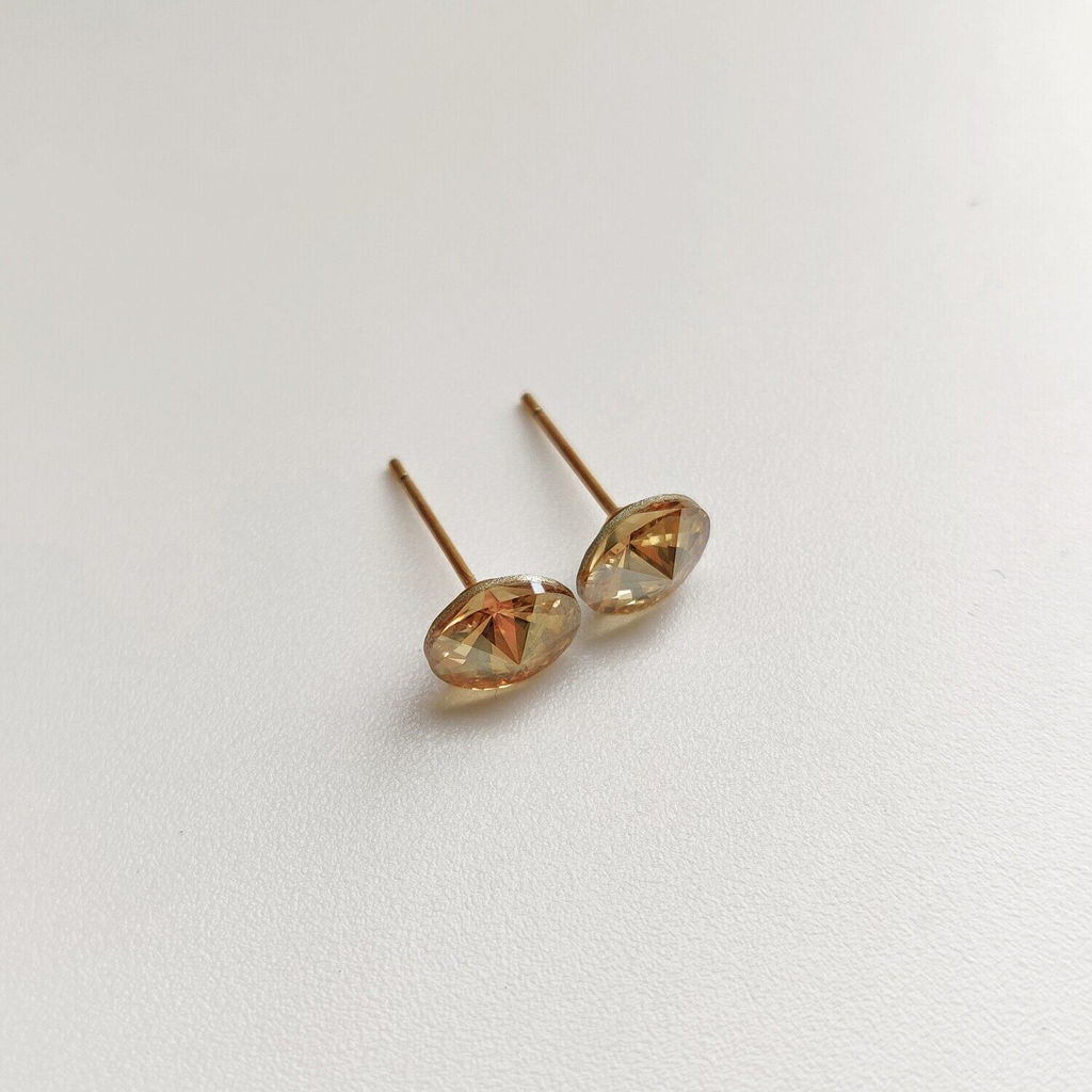 Серьги с кристаллами Swarovski