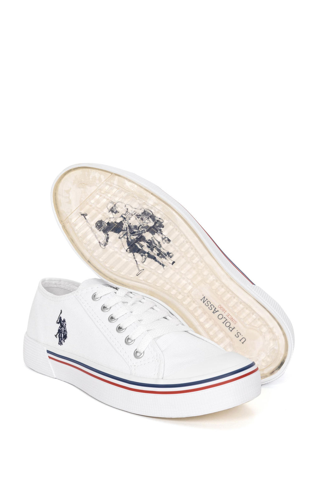 U. S. Polo Assn Мужская белая спортивная обувь - U.s. polo assn фото 6