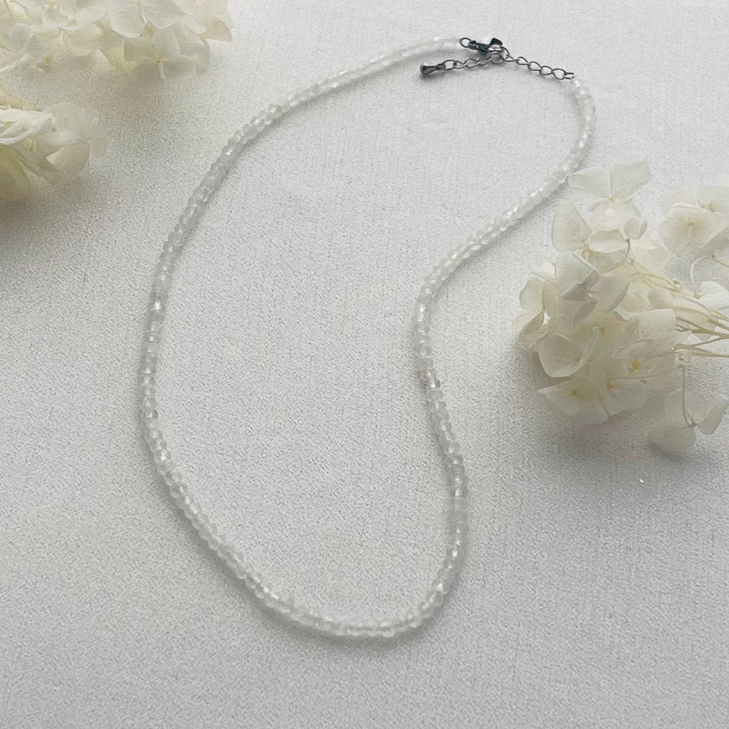 Бусы из Лунного камня огранка 42 см +