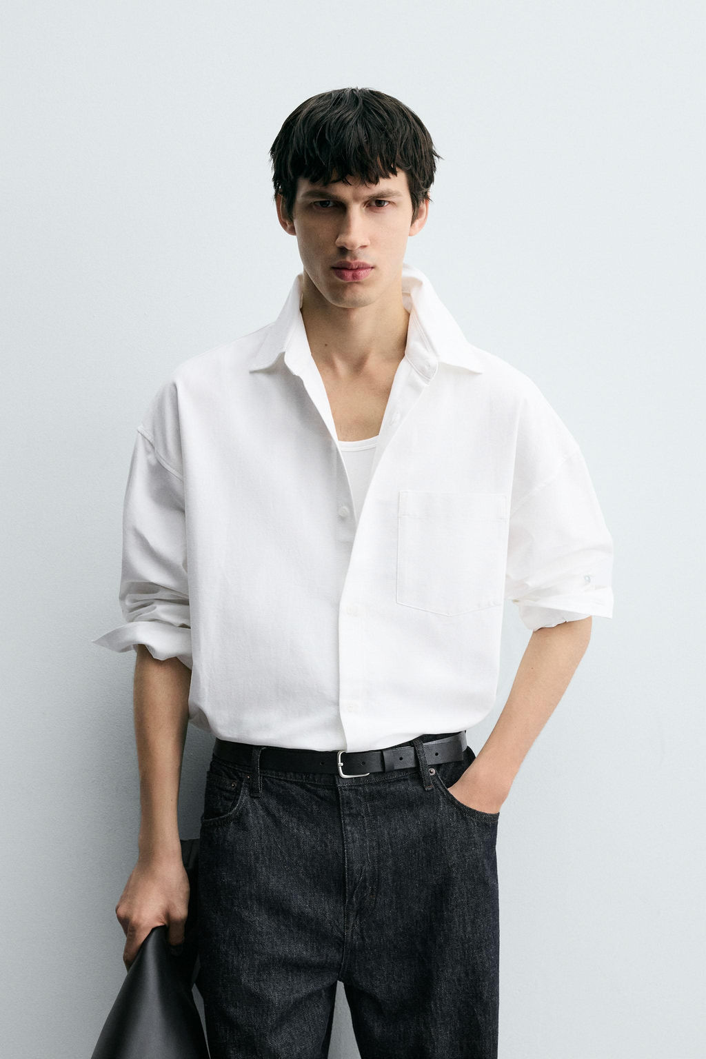 OVERSIZE FIT OXFORD SHIRT - Zara фото 2
