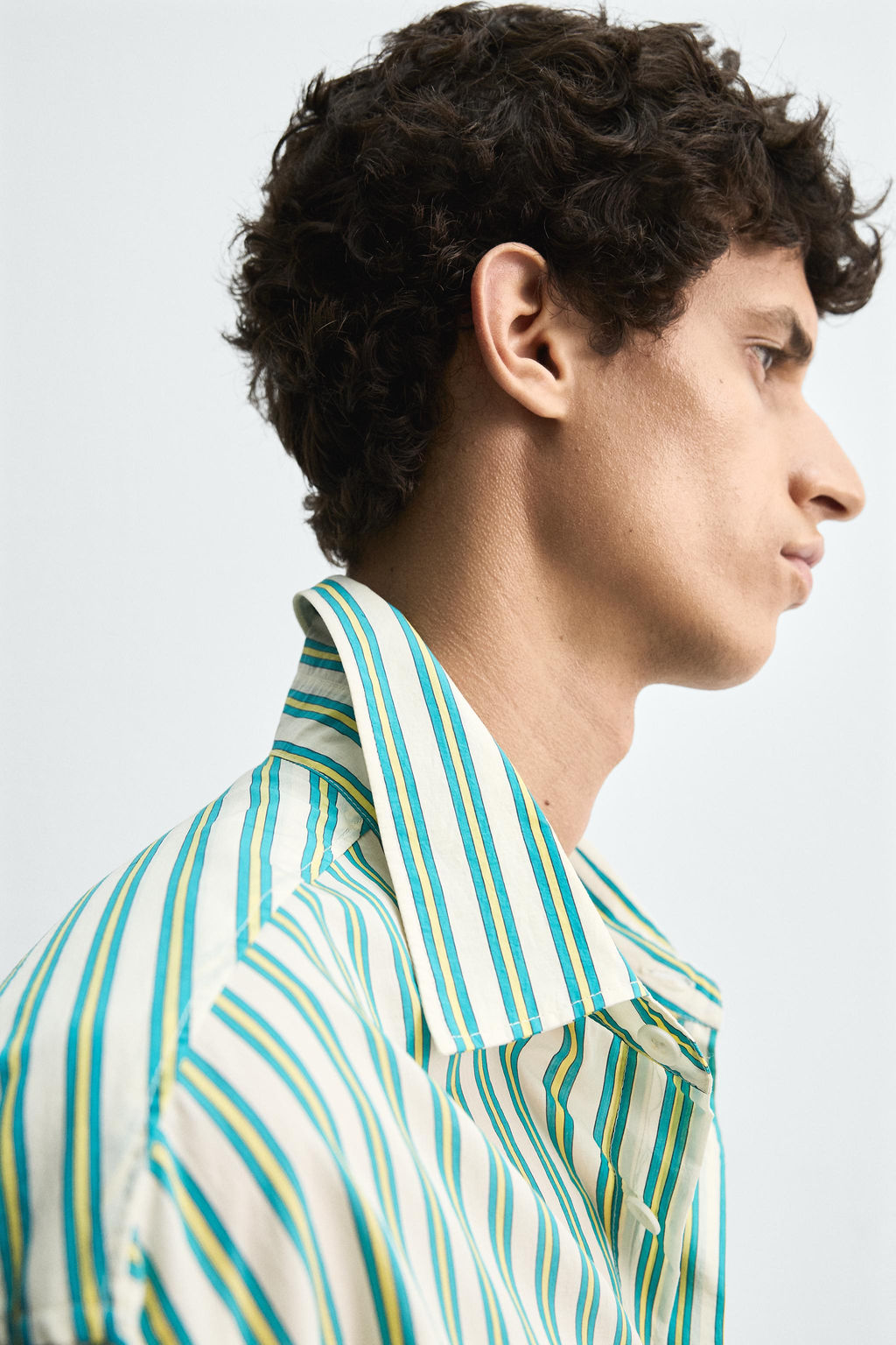 PLUTO PATCH STRIPED SHIRT HARRY LAMBERT FOR ZARA X DISNEY  фото 6