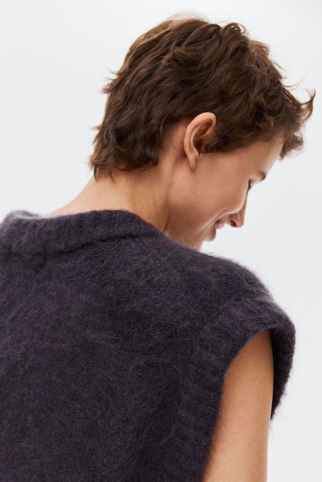 Su?ter sin mangas en mezcla de mohair - H&m фото 6