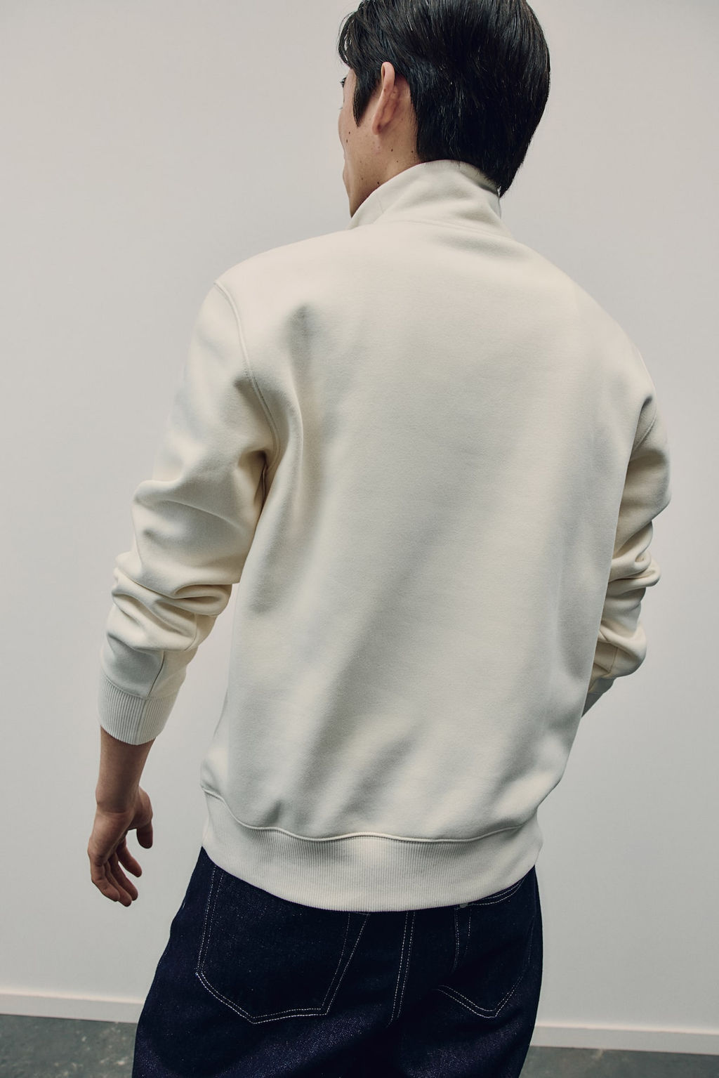 Sudadera con media cremallera Regular Fit - H&m фото 4