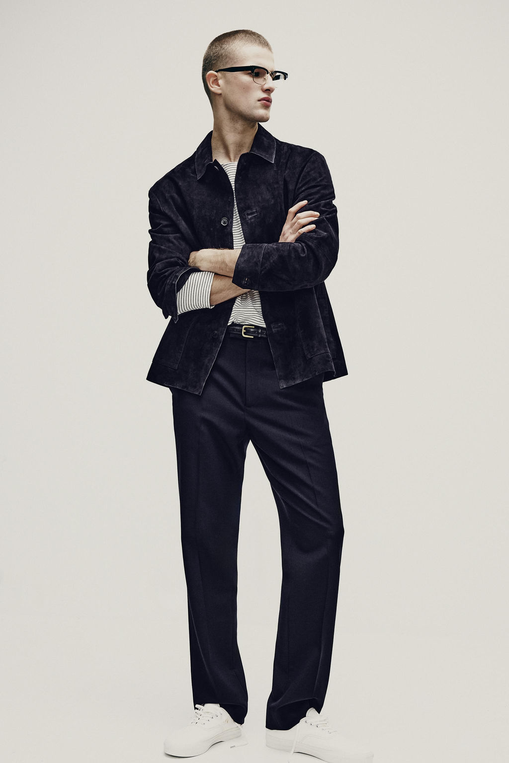 SUEDE LEATHER OVERSHIRT - Zara фото 17