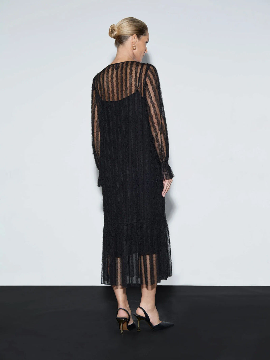 Платье а-силуэта PL1508/lace - Emka фото 4