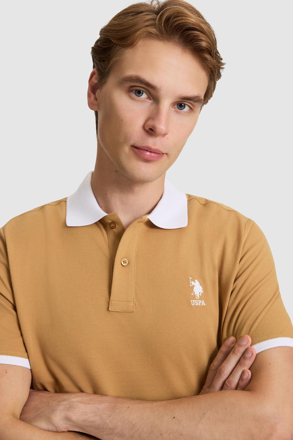 Erkek Coconut Regular Fit Polo Yaka Basic Ti__rt - U.s. polo assn фото 2