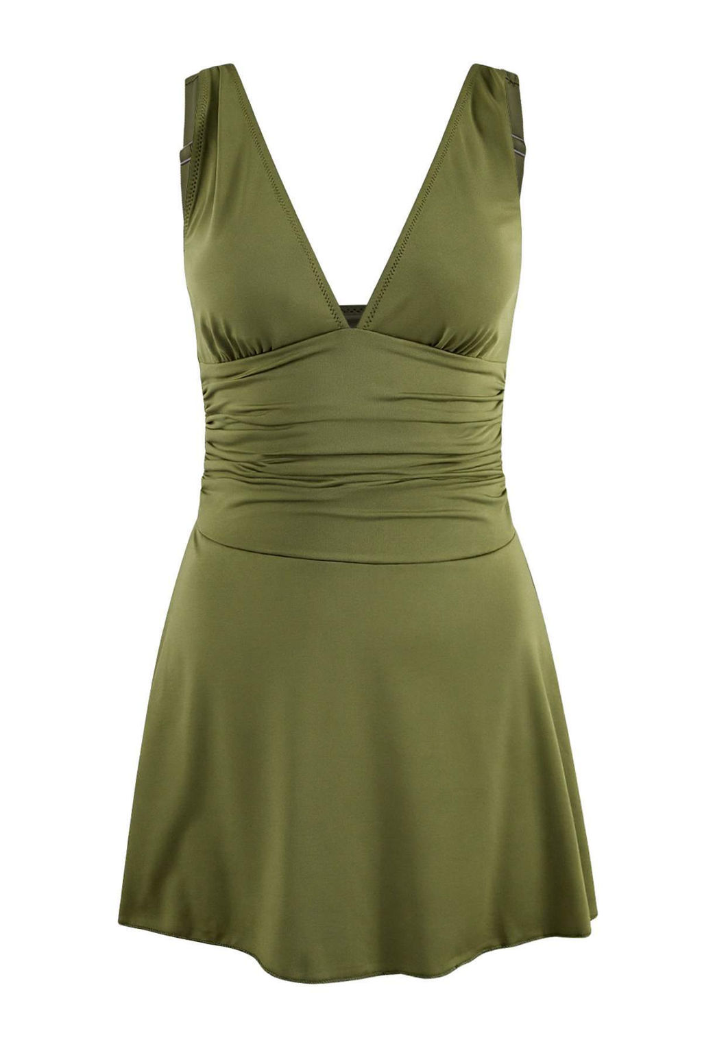 Haki V Yaka Kapl? Regular Etek Mayo TBESS26MA00052