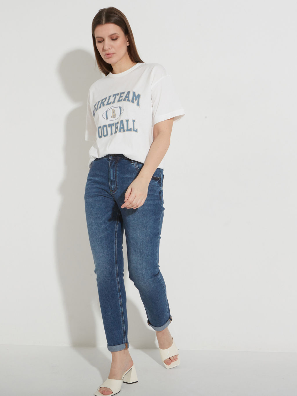 Женские джинсы бойфренды - Mossmore фото 49