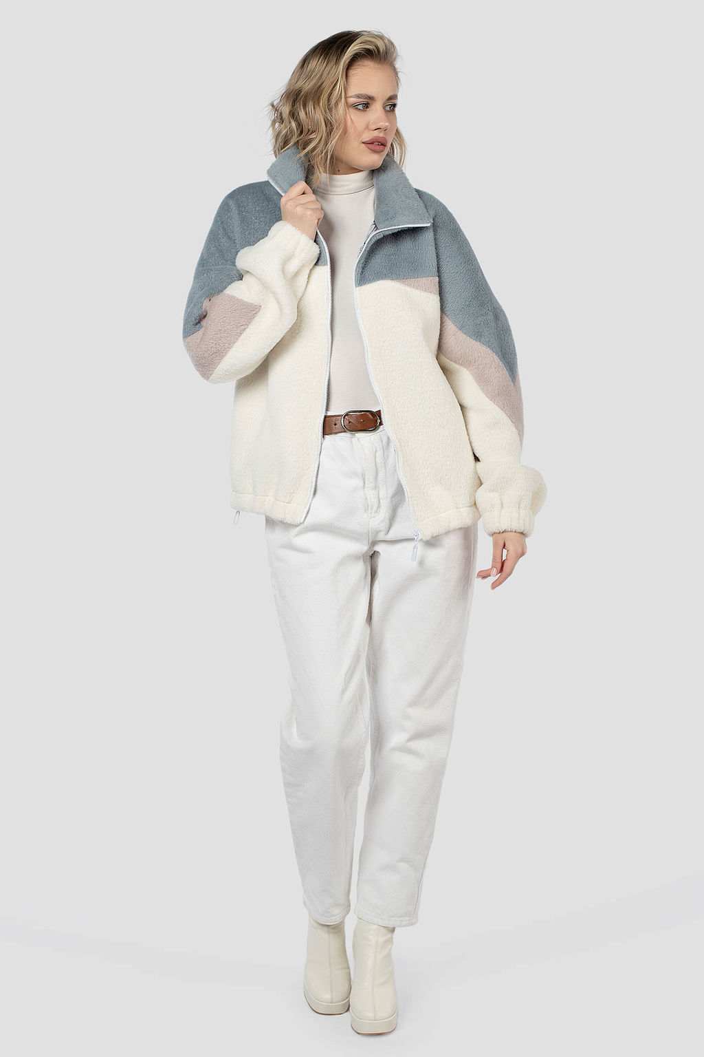 Пальто куртка в составе ШЕРСТЬ - El podio фото 3