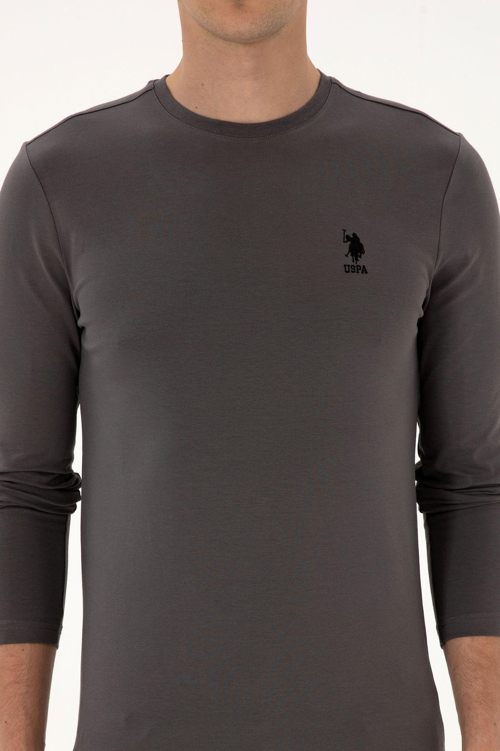Erkek Gri Basic Sweatshirt Sepette S_rpriz _ndirim - U.s. polo assn фото 13