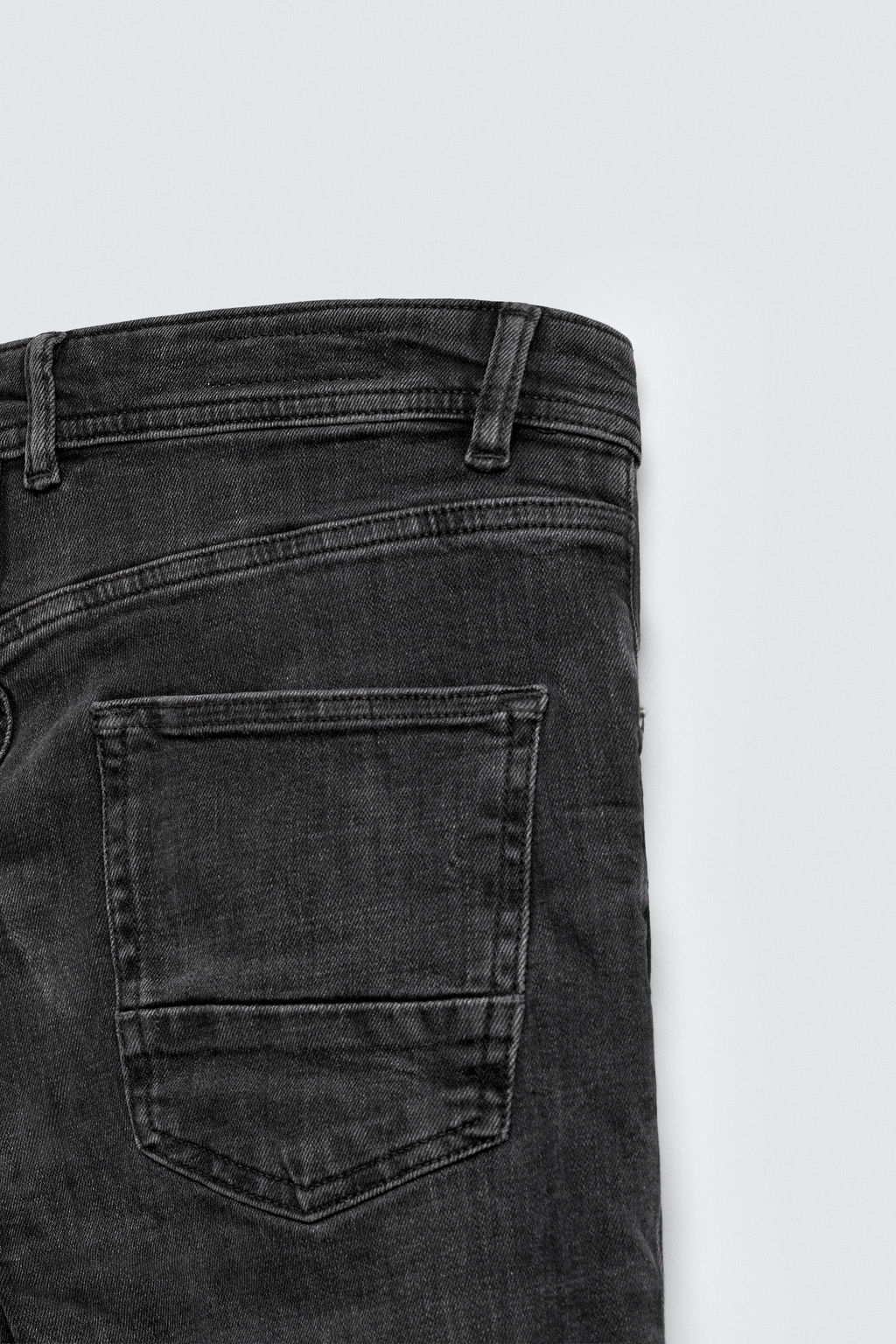 JEANS SKINNY CROPPED FIT / Carb?n - Zara фото 10