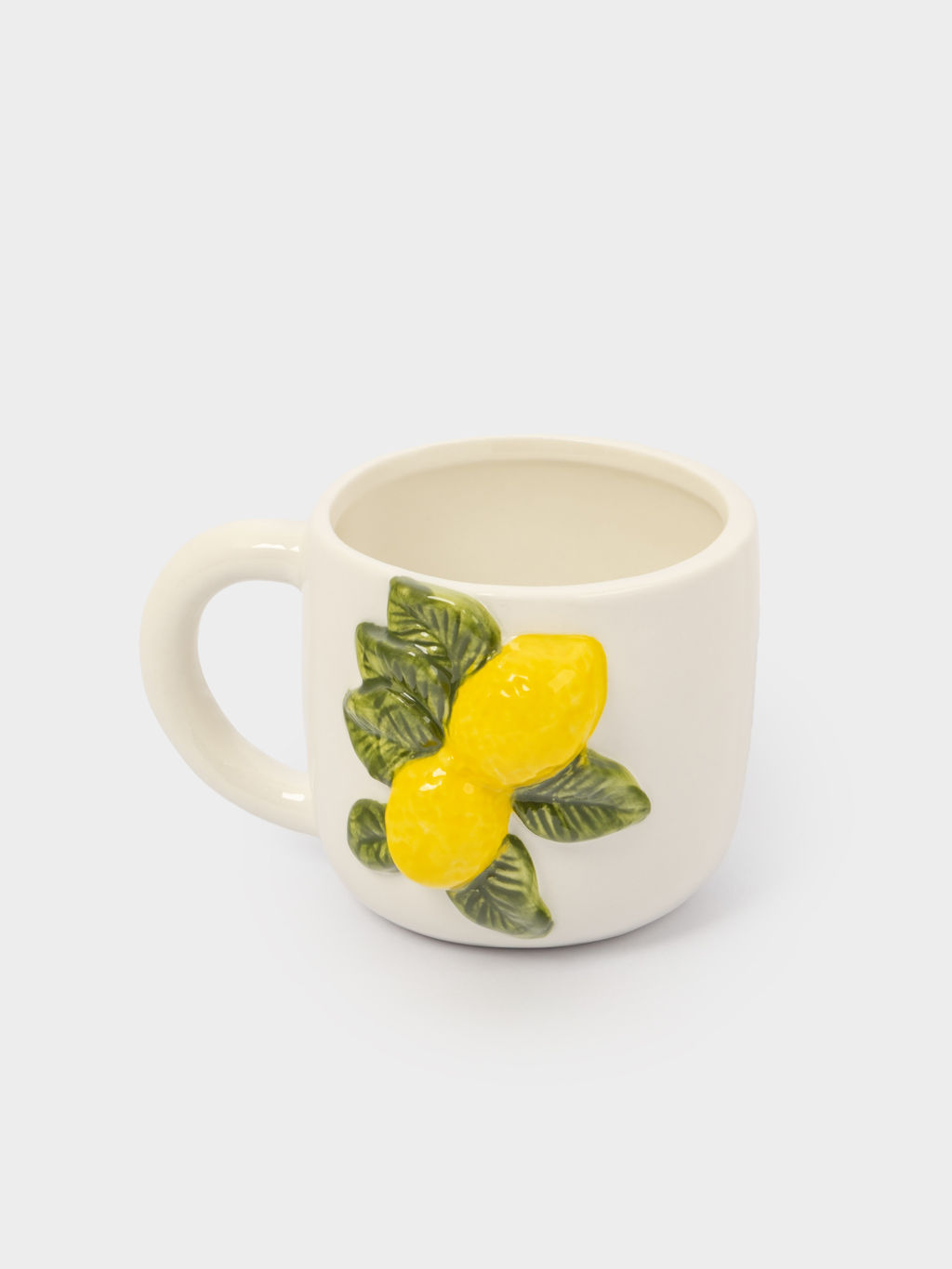 Кружка, 450 мл, фарфор P, молочная, Лимоны, Limoncello - Anna lafarg фото 3