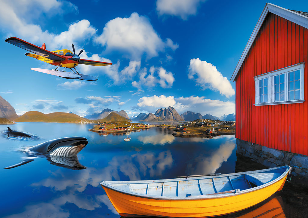 ФРЕЯ Пазл 2000 элемент. PZL-2000/38 Лофотен архипелаг