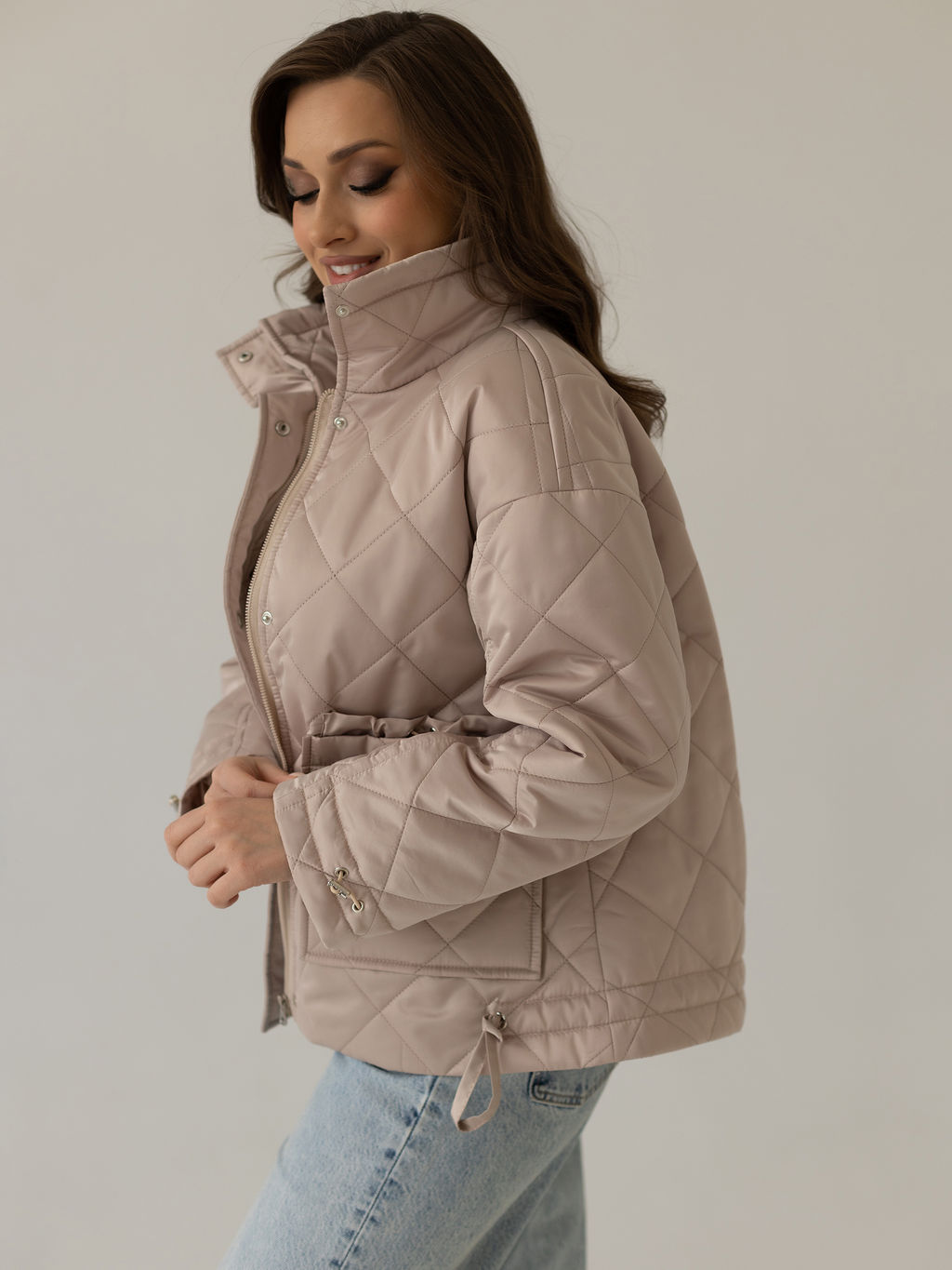 Куртка женская демисезонная 24835 (графит) - Kankan фото 18